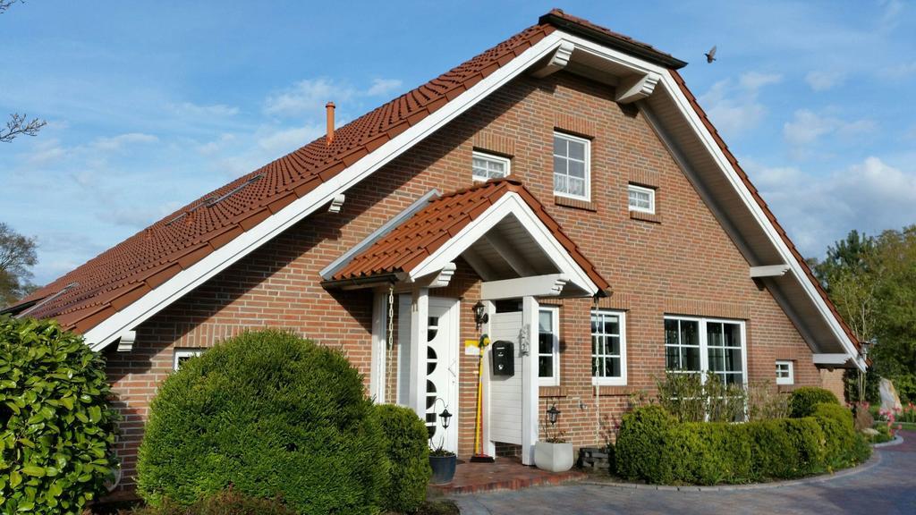 Haus-Schiffer-Ferienwohnung-Finja Rhauderfehn エクステリア 写真